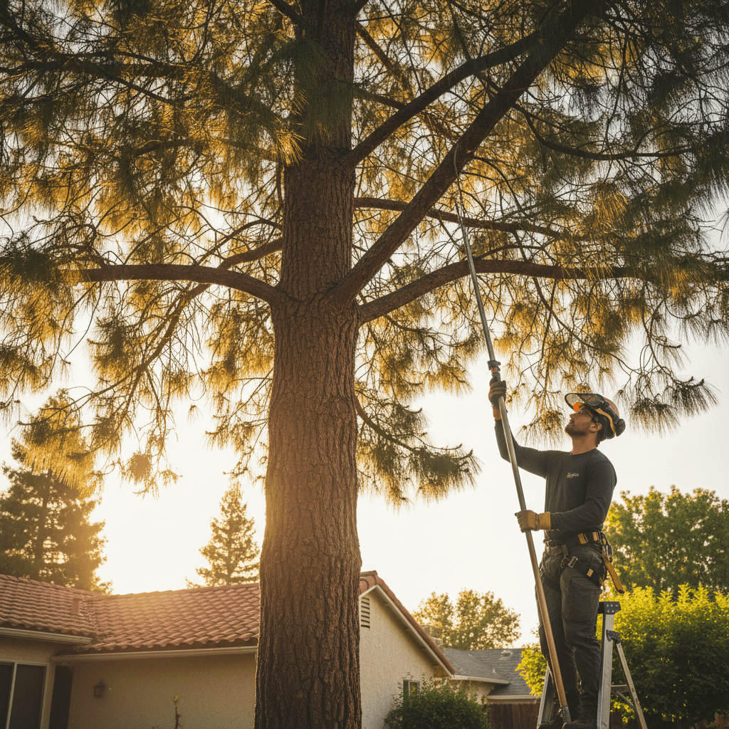 Pine tree preservation