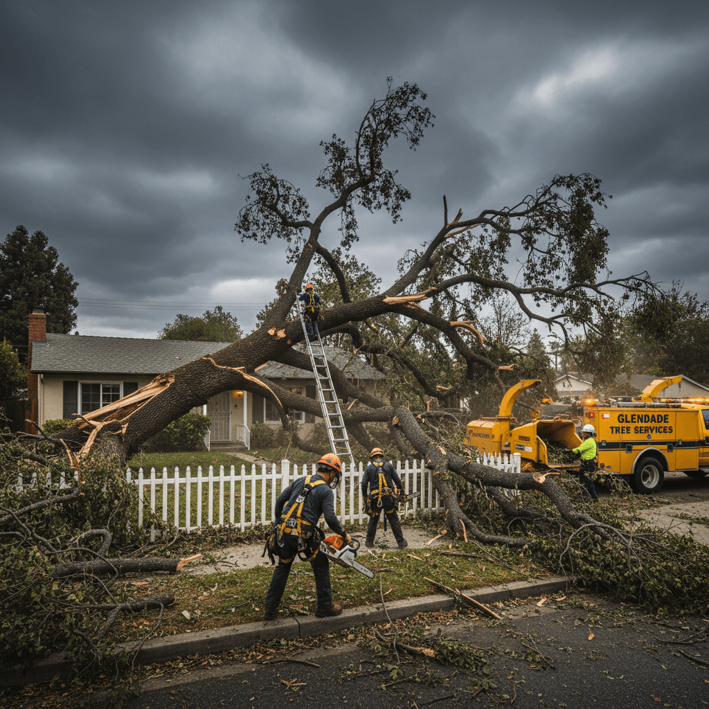 Emergency tree service